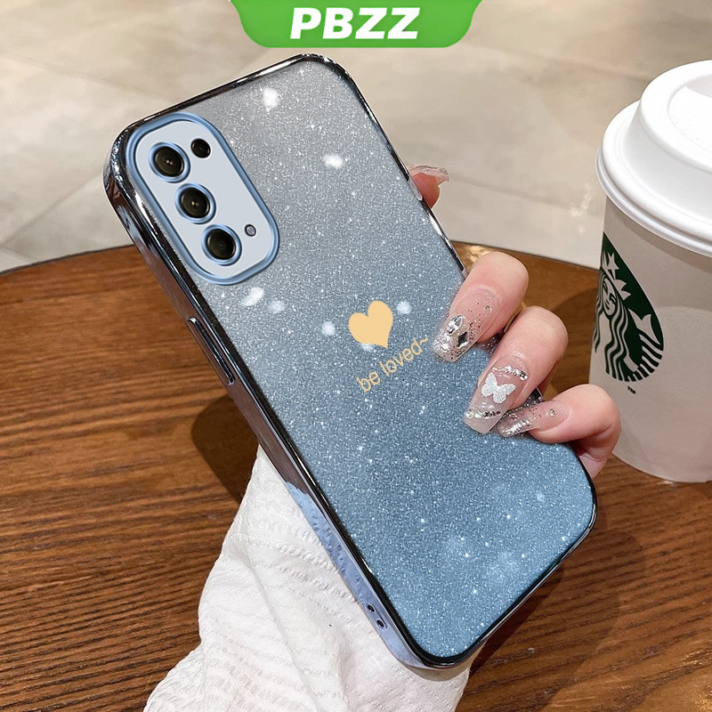 ốp lưng Ốp Điện Thoại Silicon Mềm Chống Sốc Lấp Lánh Cho oppo reno 5 5g oppo reno 4 4g reno5 5g sfax01 đẹp viền vuông cute