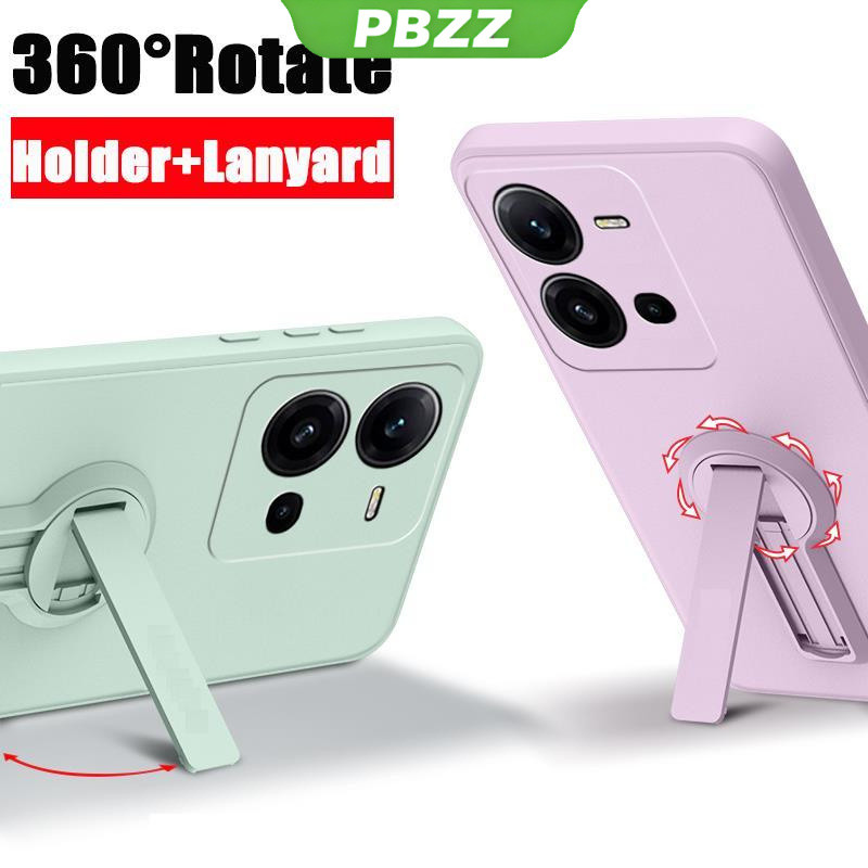 ốp lưng Ốp điện thoại Vivo V25 Vivo v25e Vivo V25 Pro 5g Ốp mềm Ốp chống sốc mịn bảo vệ silicon lỏng thiết kế mới 360 ° với giá đỡ ytxzzj01 đẹp viền vuông cute