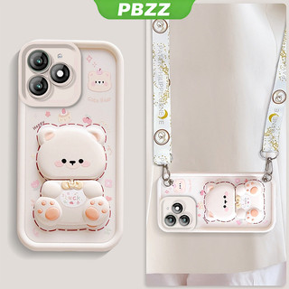 Ốp lưng cho itel A70 itel s23 plus s23 + S25 ultra A50 RS4 p55 5g Vỏ điện thoại Vỏ mềm Vỏ chống sốc bằng silicon thiết kế mới thẩm mỹ có giá đỡ và dây buộc cho bé gái JTXXZJGS01