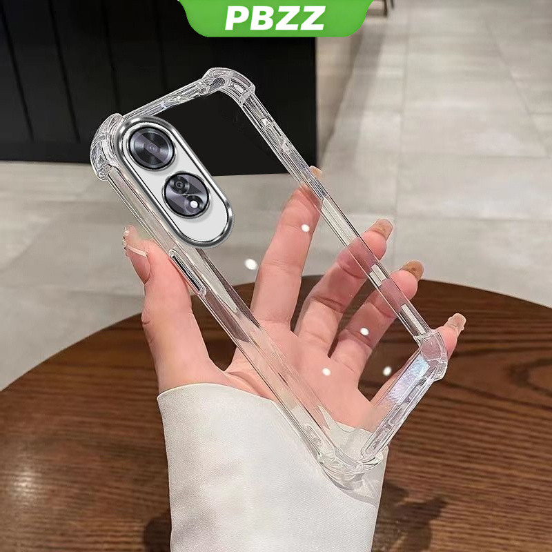 Ốp Lưng Cho OPPO A60 4g Vỏ Điện Thoại Vỏ Mềm Silicon Chống Sốc Thiết Kế Mới Thẩm Mỹ Trong Suốt Hoạt Hình Mèo Vòng Tay Cho Bé Gái SJSLLSHM01