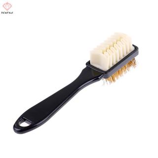 [PCW-T] Bàn chải làm sạch bền 2 mặt Tẩy cao su Phù hợp cho giày da lộn Boot Cleaner