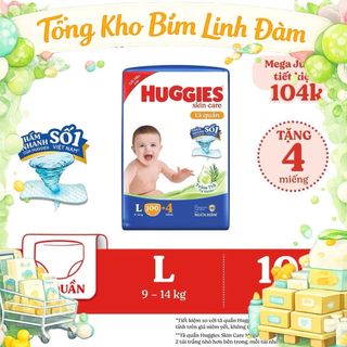 (Link mới)Tã/Bỉm quần huggies skin perfect size M106/L88/xl72/xxl64+4, tã quần huggies skin care M106/L104/xl88/xxl80