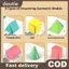 Doutie 1 Bộ Huấn Luyện Tư Duy Không Gian DIY Toán Học Sách Hình Học 3D Sách Yên Tĩnh Cho Trẻ Em Montessori Giáo Dục Truy Tìm Sách Bài Tập VN