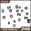 Doutie 1 Bộ DIY Racing 1: 64 Bánh Xe Ô Tô Cho Lốp Cao Su Có Trục Bánh Xe Mô Hình Sửa Đổi Một Phần VN