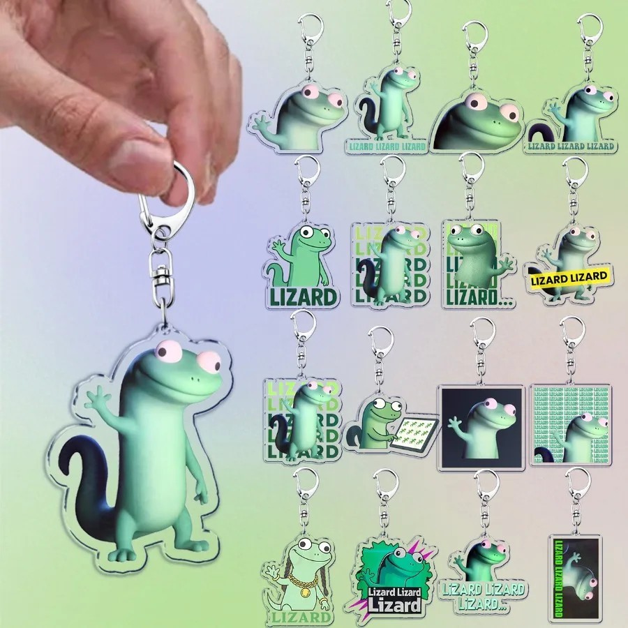 Móc Khóa Thằn Lằn Meme Elio Lizard Lizard Lizard Hài Hước Dễ Thương Phụ ...