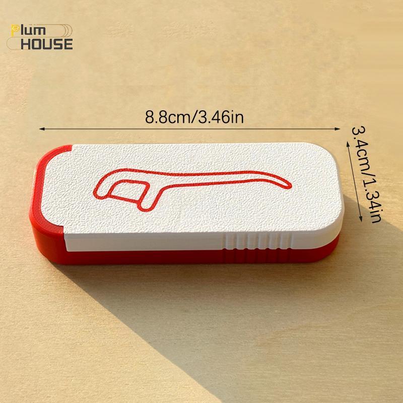 PlumHOUSE Hộp Nha Khoa Di Động Hộp Đựng Răng Mini Và Bóng Sắp Xếp Mini Trượt Hộp Bảo Quản Cho Các Vật Dụng Nhỏ Cho Gia Đình Văn Phòng Du Lịch VN