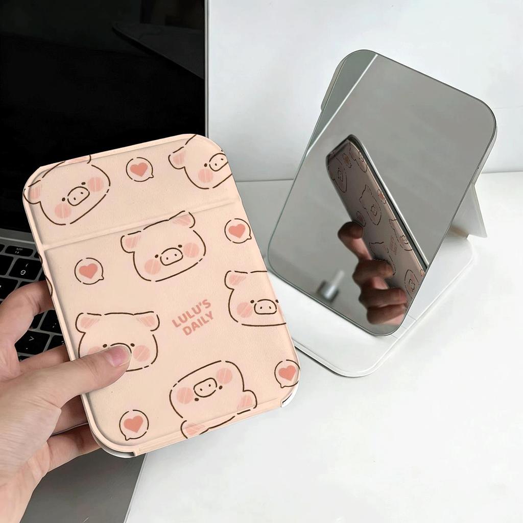 heo mềm Gương Trang Điểm Gập Đẹp Hiện Đại, Phong Cách Hàn Quốc