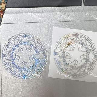 ✨Cửa hàng được đề xuất✨Hoạt Hình Đa Dạng Sakura Magic Array 3D Ba Chiều Rỗng Chống Thấm Nước Laser Miếng Dán Điện Thoại Di Động Máy Tính Bảng DIY Miếng Dán 3.24