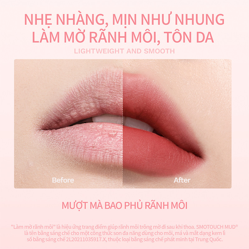 [LIVE Combo 3gx2] Combo 2 Son Mooekiss Velvet Matte 3gx2, Lì Mịn, Lâu Trôi, Tôn Da, Không Khô Môi