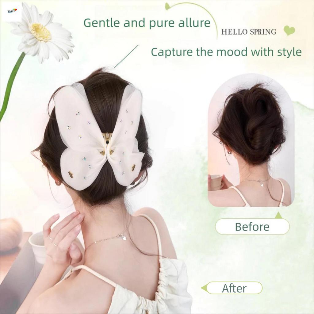 Lớp updo tóc và kẹp xộn cho bun tóc, phù hợp với nữ và bé gái hàng ngày