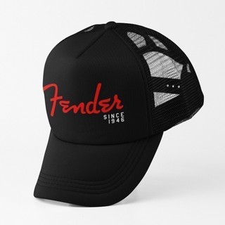 Fender 2026 Đàn Guitar Thời Trang Trucker Cap Topi Dây Đeo Có Thể Điều Chỉnh