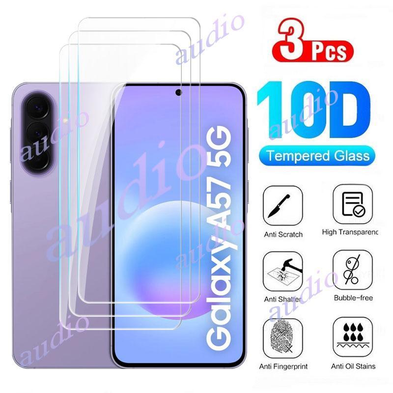Samsung A57 5G 3 Miếng Dán Bảo Vệ Màn Hình Kính Cường Lực Cho Samsung Galaxy A57 A37 A27 A17 A07 5G 4G Trong Suốt Trong Suốt Bảo Vệ Mỏng Phim Cho SamsungA57 GalaxyA57 5G Vỏ Điện Thoại Phim