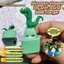 Lizard Móc Khóa Mặt Dây Chuyền, Nút Giảm Căng Thẳng Âm Thanh Móc Khóa, Đèn LED Chất Lượng Cao Nhiều Màu Sắc Sạc Di Động Fidget Móc Khóa Đồ Chơi Backapcak Mặt Dây Chuyền Quà Tặng