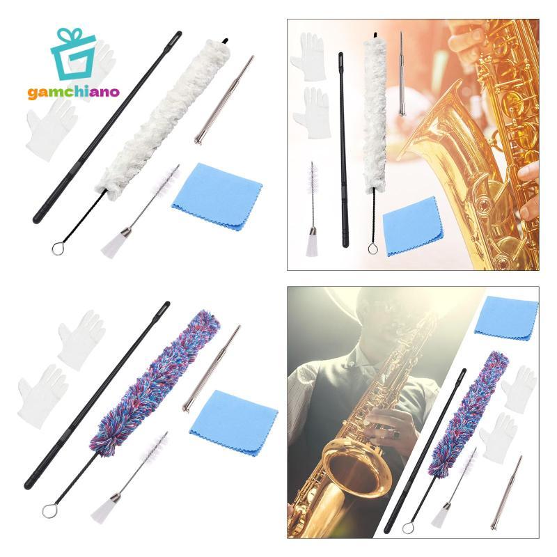 Bộ Dụng Cụ Làm Sạch Clarinet Cotton Mềm Cho kèn Sáo Gió Dụng Cụ Phụ Kiện Thiết Thực Nhẹ Tiện Lợi Bền Đẹp