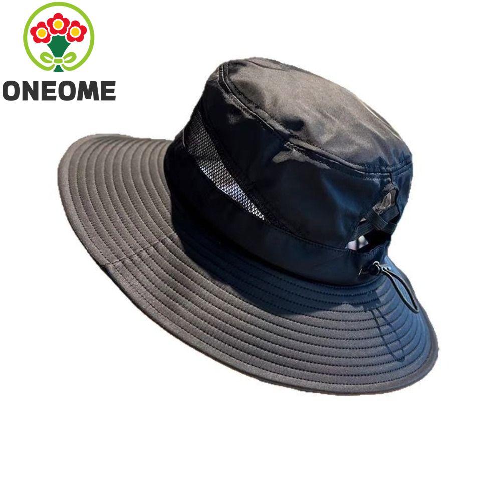 ONEOME Mũ đi bộ ONEOME từ polyester, vành rộng, có dây rút tiện lợi ...