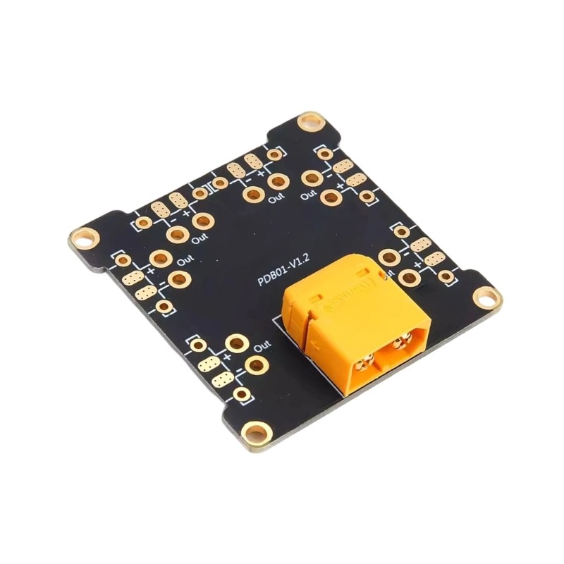 Bảng phân phối điện kết nối SELA XT30 cho FPV với công suất hiện tại 60A