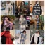 Khăn len kẻ sọc CODECOVED, Khăn choàng Cashmere mùa đông tua rua Mohair, Khăn choàng dài phong cách Hàn Quốc sang trọng cổ điển dành cho sinh viên