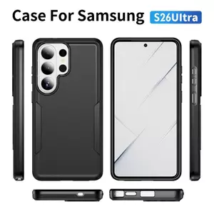 Ốp lưng chắc chắn 2IN1 PC + TPU Armor cho Samsung Galaxy S26 Ultra S25 S24 S23 S22 S21 Plus Vỏ bảo vệ chống rơi nâng cao