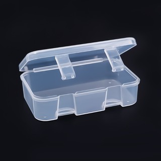 1 / 3 / 5 Hộp đựng đồ trang sức trong suốt hình chữ nhật - Hộp đóng gói vật phẩm nhỏ bằng nhựa