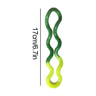Đồ chơi xoắn OIWLSAX321, Đồ chơi Fidget có thể biến dạng màu cầu vồng, Thay đổi màu sắc tâm trạng Huấn luyện sự chú ý bằng nhiệt sắc Đồ chơi dây biến dạng cho trẻ em