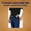 VIC Móc kim loại chức năng Dây thắt lưng co giãn Unisex Buckle-Less Co giãn Dây thắt lưng vô hình Đóng cửa cho công việc ngoài trời Dail