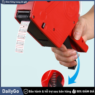 Combo máy bấm giá (tặng 2 mực + 200 tem), Máy Bắn/Bấm Giá Tiền, Có Ký Hiệu VND, Núm Xoay Nhẹ, Tem (200 tem)