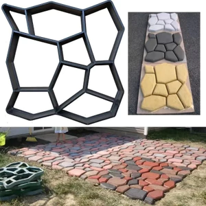 Khuôn bê tông DIY Đá gạch xi măng - Máy tạo đường gạch lát sàn sân vườn
