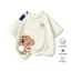 3/4-13/14, COD, Cotton, Cổ Thuyền, Hoạt Hình, Tùy Chỉnh, Unisex, Áo Trẻ Em