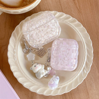 Thỏ mèo hoa cho AirPods 1 / 2 3 Pro Pro2 pro3 Airpod4