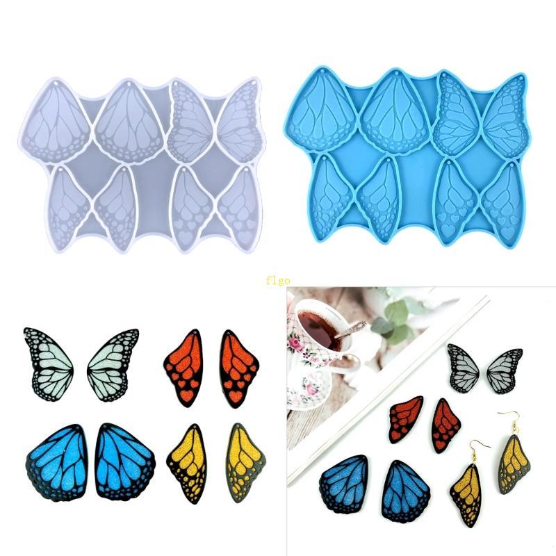 Khuôn Silicone Nhựa cho DIY Bông Tai và Mặt Dây Chuyền