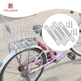 HILABEE 4x Giỏ Xe Đạp Phía Sau, Gắn Bằng Ốc Vít