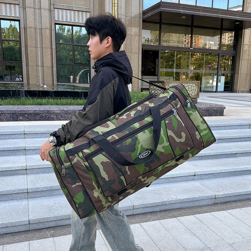 Túi Du Lịch Dung Tích Siêu Lớn Di Động Túi Duffel Lớn Một Vai Di Chuyển Công Sở Chuyến Đi Công Sở Mạnh Bền Túi Hành Lý Nam