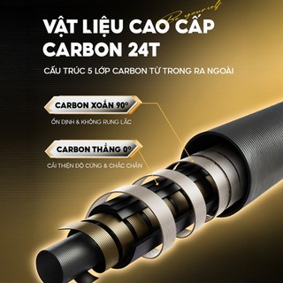Gác cần Agent V5 Rice Fishing chống cần Tổng Hợp Carbon 24T KK-66