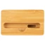 Bộ khuếch đại điện thoại tre YRBWD, Bộ khuếch đại âm thanh gỗ tre 10x6x3cm, khuếch đại âm thanh Echo khuếch đại Đế để bàn sử dụng văn phòng