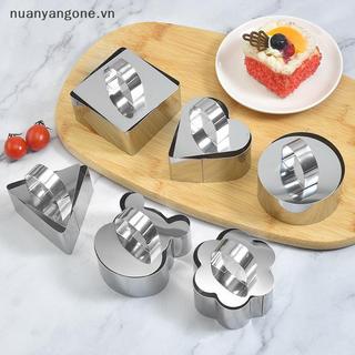 Nuanyangone.vn 1 Khuôn Làm Bánh Inox DIY Bánh Mousse Hoạt Hình Khuôn Sushi Cơm Khuôn Bấm Phụ Kiện Nhà Bếp Sáng Tạo Bữa Trưa Bento Mới