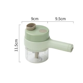 Máy thái gọt vỏ thực phẩm CLEARLINE, Máy cắt rau điện cầm tay không dây, Máy xay thịt Máy xay thực phẩm 4 TRONG 1