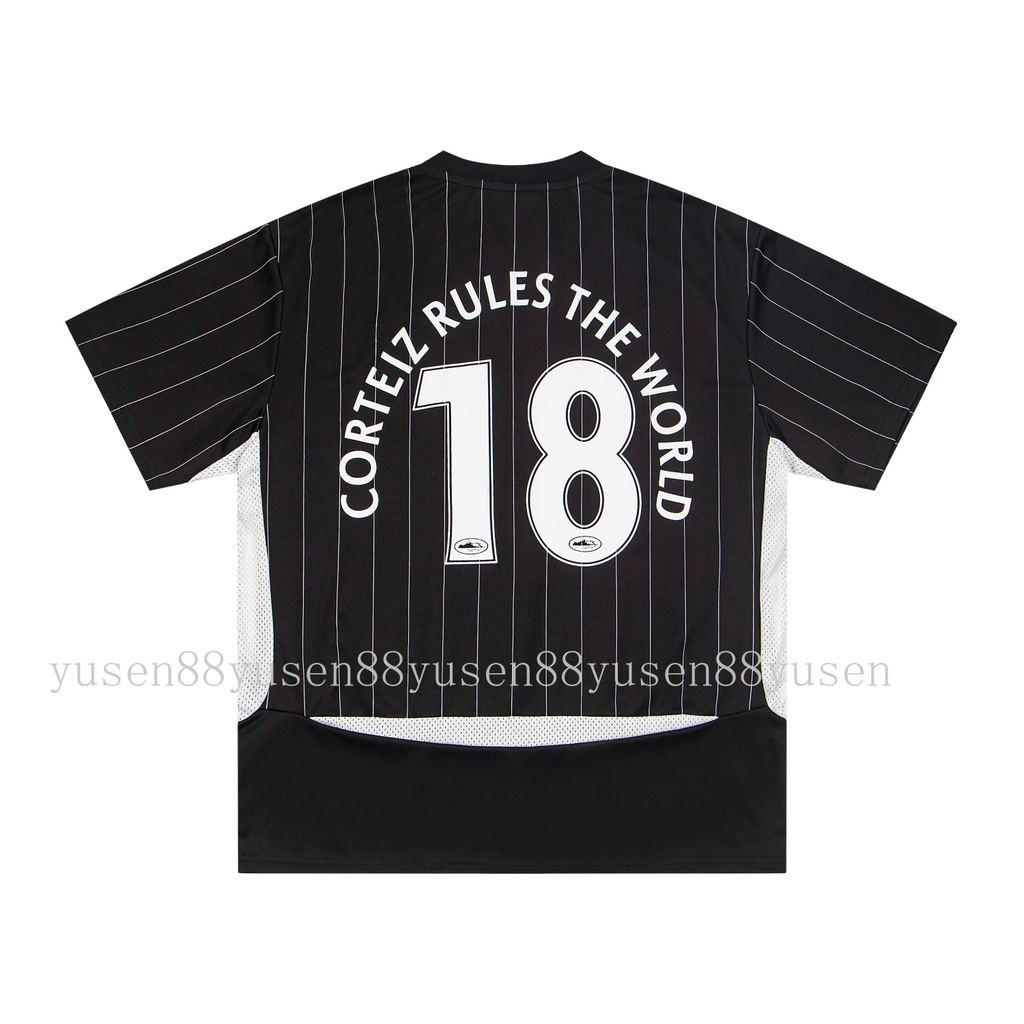 Chất lượng cao co * eiz Evil * Áo Jersey cổ chữ v Island Tay ngắn Thiết kế Niche Đồ thể thao khô nhanh Top