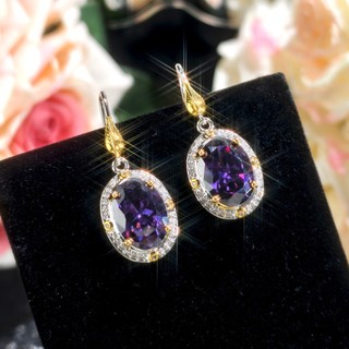 Trang sức zircon tím nhiều màu sắc, phù hợp với nữ