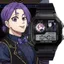 BLUE LOCK Anime Ngoại Vi Trẻ Em Học Sinh Đồng Hồ Điện Tử Đồng Hồ Báo Thức Thời Gian Đồng Hồ Khóa Xanh Quà Tặng Sinh Nhật