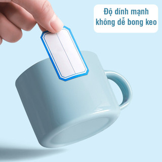 Nhãn dán văn phòng set 50 tem dán hiệu quả, giúp ghi chú khoa học, đánh dấu gọn gàng và ghi giá minh bạch