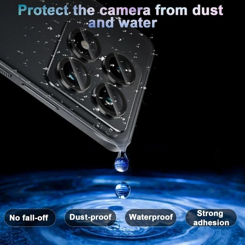 Dành Cho Xiaomi 17 Pro Max 9D Hợp Kim Nhôm Bảo Vệ Ống Kính Máy Ảnh Vòng Bao Phim Cho Xiaomi 17Pro 17 17ProMax Mặt Sau Ống Kính Cường Lực Kính Bảo Vệ