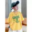 ngắn cotton phong cách bé trai nhỏ-medium Áo Thun Hàn