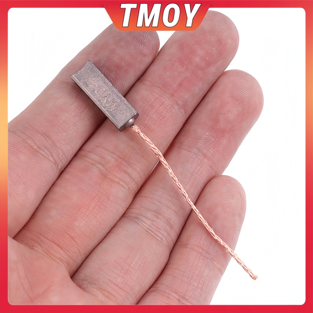 TMOY 10 CÁI 4.5X6.5X20mm Máy phát điện bằng đồng cao Bàn chải Carbon Bộ điều chỉnh máy phát điện cho BYD Mitsubishi TCS