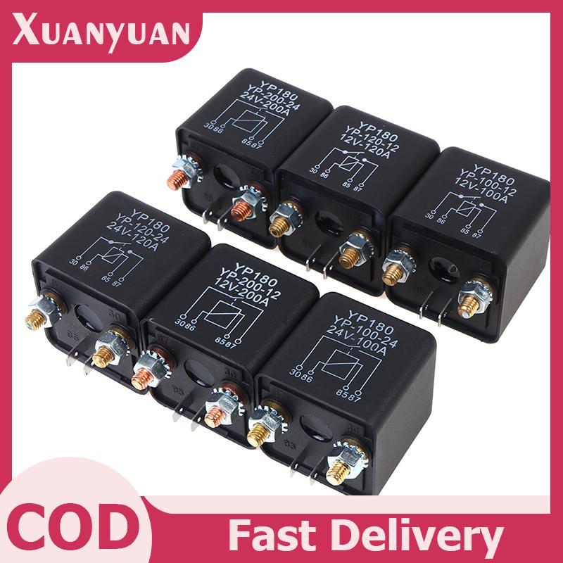 Rơle khởi động XUAN 200A 100A 12V / 24V Rơle khởi động dòng điện nặng VN