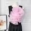 Hoa Hồng Voan JVSUB, Hoa Ngực Xếp Ly Nhiều Lớp, Thời Trang Handmade DIY Puffy Trang Trí Quần Áo Corsage