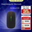 Chuột không dây Bluetooth tech store có đèn LED nền sạc lại được cho laptop/ điện thoại/ máy tính bảng Android