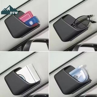 Hộp đựng kính và điện thoại ô tô phong cách DTW, hai lớp chống trượt, vật liệu bền, thiết kế tối giản