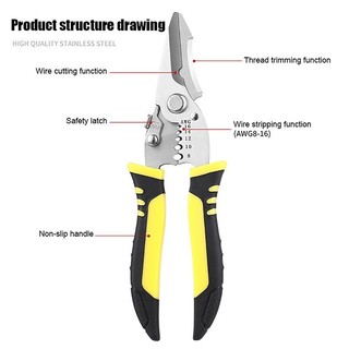 giá sỉ KÌM TUỐT DÂY CẮT DÂY CÁP ĐA NĂNG CHO THỢ ĐIỆN mã AIMVUKES