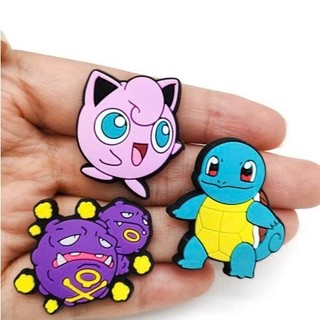 Set 12 Sticker/ Charm gắn dép POKEMON 2- siêu đáng yêu