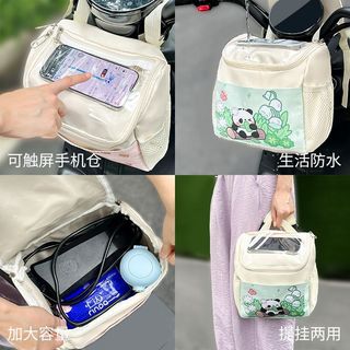 Túi lưu trữ xe ô tô hoạt hình chống thấm nước, treo trước xe, tiện dụng đi xe đạp
